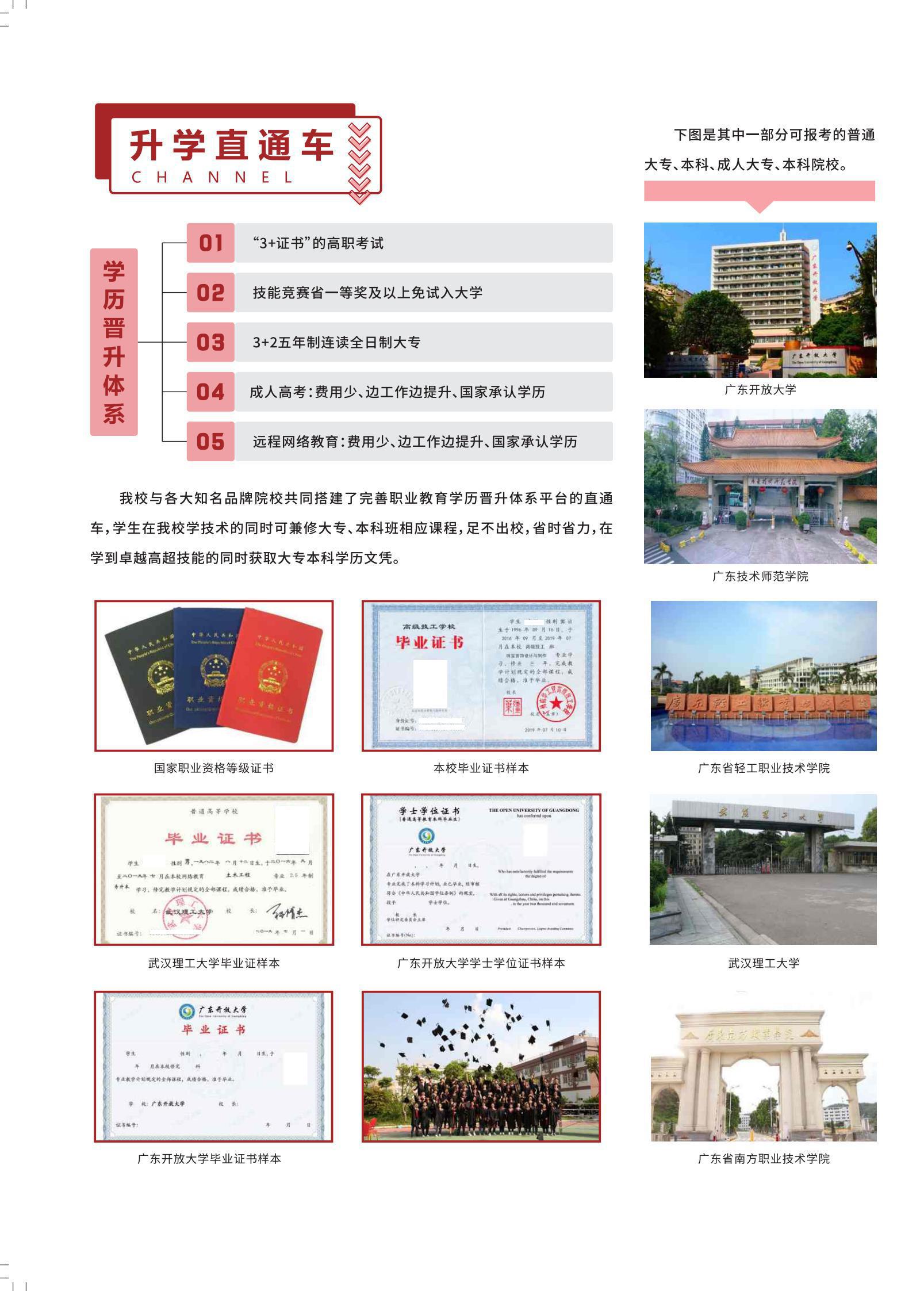 广州南华工贸高级技工学校2021年招生简章(图9)