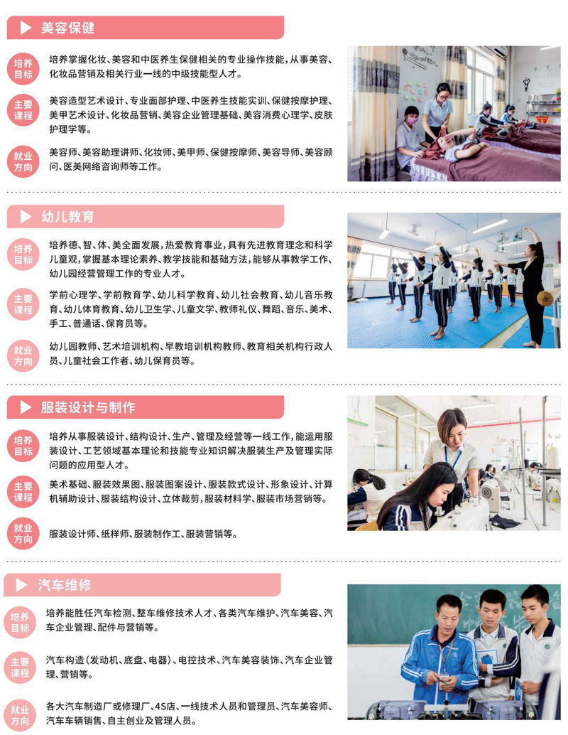 广州南华工贸高级技工学校2021年招生简章(图13)